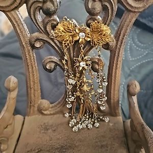 Antique Vintage Chatelaine Brooch